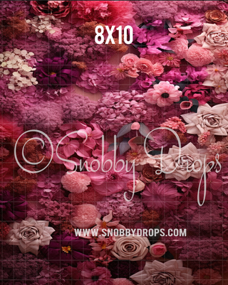 Floral Fine Art Fabric Backdrop Sweep-Fabric Photography Sweep-Snobby Drops Fabric Backdrops for Photography, Exclusive Designs by Tara Mapes Photography, Enchanted Eye Creations by Tara Mapes, photography backgrounds, photography backdrops, fast shipping, US backdrops, cheap photography backdrops