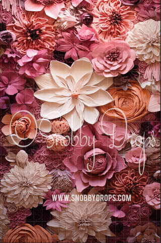 Floral Fine Art Fabric Backdrop Sweep-Fabric Photography Sweep-Snobby Drops Fabric Backdrops for Photography, Exclusive Designs by Tara Mapes Photography, Enchanted Eye Creations by Tara Mapes, photography backgrounds, photography backdrops, fast shipping, US backdrops, cheap photography backdrops