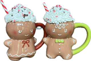 Gingerbread Kiddo Cocoa Mug-Limited Pre Order-Accessories-Snobby Drops Fabric Backdrops for Photography, Exclusive Designs by Tara Mapes Photography, Enchanted Eye Creations by Tara Mapes, photography backgrounds, photography backdrops, fast shipping, US backdrops, cheap photography backdrops