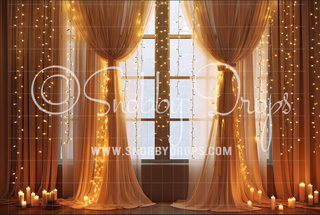 Glowing Curtains Dance Backdrop-Fabric Photography Backdrop-Snobby Drops Fabric Backdrops for Photography, Exclusive Designs by Tara Mapes Photography, Enchanted Eye Creations by Tara Mapes, photography backgrounds, photography backdrops, fast shipping, US backdrops, cheap photography backdrops