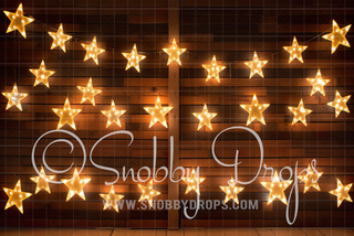 Glowing Stars Curtain Backdrop-Fabric Photography Backdrop-Snobby Drops Fabric Backdrops for Photography, Exclusive Designs by Tara Mapes Photography, Enchanted Eye Creations by Tara Mapes, photography backgrounds, photography backdrops, fast shipping, US backdrops, cheap photography backdrops