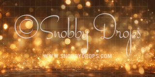 Golden Bokeh Dance Backdrop-Fabric Photography Backdrop-Snobby Drops Fabric Backdrops for Photography, Exclusive Designs by Tara Mapes Photography, Enchanted Eye Creations by Tara Mapes, photography backgrounds, photography backdrops, fast shipping, US backdrops, cheap photography backdrops