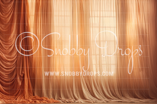 Golden Hour Curtains Dance Backdrop-Fabric Photography Backdrop-Snobby Drops Fabric Backdrops for Photography, Exclusive Designs by Tara Mapes Photography, Enchanted Eye Creations by Tara Mapes, photography backgrounds, photography backdrops, fast shipping, US backdrops, cheap photography backdrops