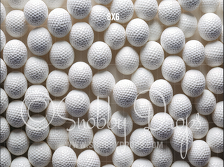 Golf Ball Wall Sports Fabric Backdrop-Fabric Photography Backdrop-Snobby Drops Fabric Backdrops for Photography, Exclusive Designs by Tara Mapes Photography, Enchanted Eye Creations by Tara Mapes, photography backgrounds, photography backdrops, fast shipping, US backdrops, cheap photography backdrops