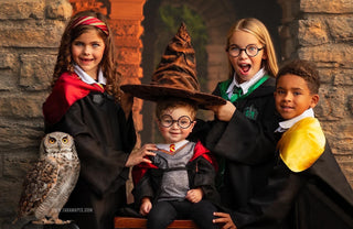 Handmade Sorting Hat-Accessories-Snobby Drops Fabric Backdrops for Photography, Exclusive Designs by Tara Mapes Photography, Enchanted Eye Creations by Tara Mapes, photography backgrounds, photography backdrops, fast shipping, US backdrops, cheap photography backdrops