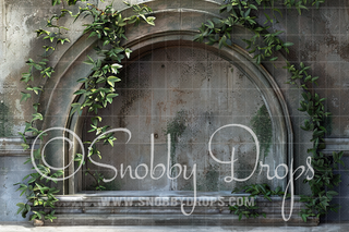 Ivy Wall Fabric Backdrop-Fabric Photography Backdrop-Snobby Drops Fabric Backdrops for Photography, Exclusive Designs by Tara Mapes Photography, Enchanted Eye Creations by Tara Mapes, photography backgrounds, photography backdrops, fast shipping, US backdrops, cheap photography backdrops