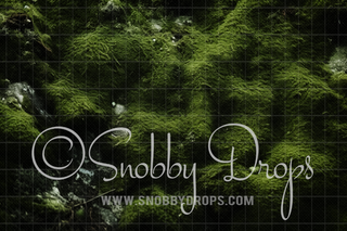 Mossy Forest Fabric Floor-Fabric Floor-Snobby Drops Fabric Backdrops for Photography, Exclusive Designs by Tara Mapes Photography, Enchanted Eye Creations by Tara Mapes, photography backgrounds, photography backdrops, fast shipping, US backdrops, cheap photography backdrops