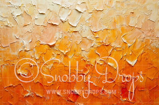 Orange Painted Texture Fine Art Fabric Backdrop-Fabric Photography Backdrop-Snobby Drops Fabric Backdrops for Photography, Exclusive Designs by Tara Mapes Photography, Enchanted Eye Creations by Tara Mapes, photography backgrounds, photography backdrops, fast shipping, US backdrops, cheap photography backdrops