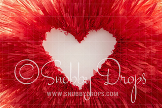 Paper Heart Cut Out Fabric Backdrop-Fabric Photography Backdrop-Snobby Drops Fabric Backdrops for Photography, Exclusive Designs by Tara Mapes Photography, Enchanted Eye Creations by Tara Mapes, photography backgrounds, photography backdrops, fast shipping, US backdrops, cheap photography backdrops