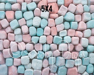 Pastel Candy Stone Fabric or Rubber Backed Floor-Floor-Snobby Drops Fabric Backdrops for Photography, Exclusive Designs by Tara Mapes Photography, Enchanted Eye Creations by Tara Mapes, photography backgrounds, photography backdrops, fast shipping, US backdrops, cheap photography backdrops