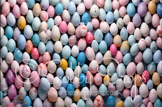 Pastel Easter Egg Wall Fabric Backdrop-Fabric Photography Backdrop-Snobby Drops Fabric Backdrops for Photography, Exclusive Designs by Tara Mapes Photography, Enchanted Eye Creations by Tara Mapes, photography backgrounds, photography backdrops, fast shipping, US backdrops, cheap photography backdrops