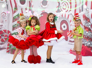 Peppermint Candy Town Whimsyville Fabric Backdrop-Fabric Photography Backdrop-Snobby Drops Fabric Backdrops for Photography, Exclusive Designs by Tara Mapes Photography, Enchanted Eye Creations by Tara Mapes, photography backgrounds, photography backdrops, fast shipping, US backdrops, cheap photography backdrops