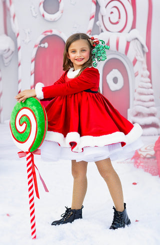 Peppermint Candy Town Whimsyville Fabric Backdrop-Fabric Photography Backdrop-Snobby Drops Fabric Backdrops for Photography, Exclusive Designs by Tara Mapes Photography, Enchanted Eye Creations by Tara Mapes, photography backgrounds, photography backdrops, fast shipping, US backdrops, cheap photography backdrops