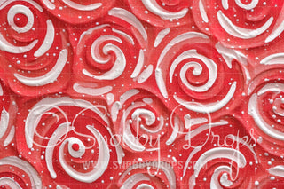 Peppermint Swirl Candy Fabric Floor-Fabric Floor-Snobby Drops Fabric Backdrops for Photography, Exclusive Designs by Tara Mapes Photography, Enchanted Eye Creations by Tara Mapes, photography backgrounds, photography backdrops, fast shipping, US backdrops, cheap photography backdrops