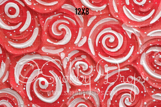 Peppermint Swirl Candy Floor-Floor-Snobby Drops Fabric Backdrops for Photography, Exclusive Designs by Tara Mapes Photography, Enchanted Eye Creations by Tara Mapes, photography backgrounds, photography backdrops, fast shipping, US backdrops, cheap photography backdrops