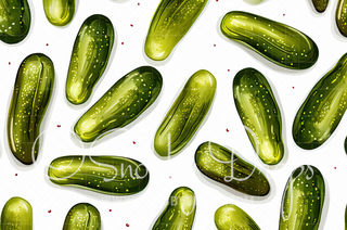 Pickle Pattern Fabric Backdrop-Fabric Photography Backdrop-Snobby Drops Fabric Backdrops for Photography, Exclusive Designs by Tara Mapes Photography, Enchanted Eye Creations by Tara Mapes, photography backgrounds, photography backdrops, fast shipping, US backdrops, cheap photography backdrops