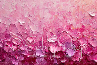 Pink Ombre Painted Texture Fine Art Fabric Backdrop-Fabric Photography Backdrop-Snobby Drops Fabric Backdrops for Photography, Exclusive Designs by Tara Mapes Photography, Enchanted Eye Creations by Tara Mapes, photography backgrounds, photography backdrops, fast shipping, US backdrops, cheap photography backdrops