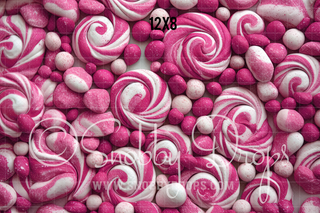 Pink Peppermint Floor-Floor-Snobby Drops Fabric Backdrops for Photography, Exclusive Designs by Tara Mapes Photography, Enchanted Eye Creations by Tara Mapes, photography backgrounds, photography backdrops, fast shipping, US backdrops, cheap photography backdrops