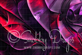 Purple Flow Abstract Fabric Backdrop-Fabric Photography Backdrop-Snobby Drops Fabric Backdrops for Photography, Exclusive Designs by Tara Mapes Photography, Enchanted Eye Creations by Tara Mapes, photography backgrounds, photography backdrops, fast shipping, US backdrops, cheap photography backdrops