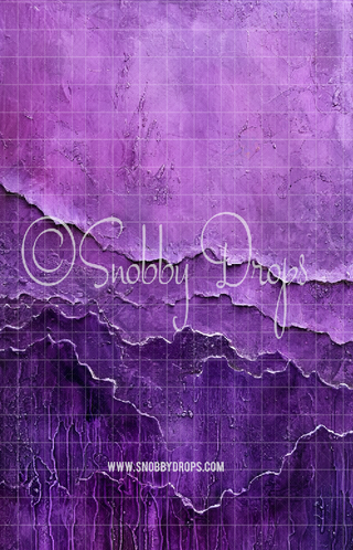 Purple Painted Texture Fine Art Fabric Backdrop Sweep-Fabric Photography Sweep-Snobby Drops Fabric Backdrops for Photography, Exclusive Designs by Tara Mapes Photography, Enchanted Eye Creations by Tara Mapes, photography backgrounds, photography backdrops, fast shipping, US backdrops, cheap photography backdrops