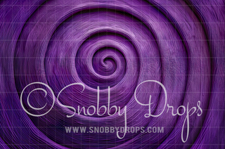 Purple Spiral Fabric Backdrop-Fabric Photography Backdrop-Snobby Drops Fabric Backdrops for Photography, Exclusive Designs by Tara Mapes Photography, Enchanted Eye Creations by Tara Mapes, photography backgrounds, photography backdrops, fast shipping, US backdrops, cheap photography backdrops