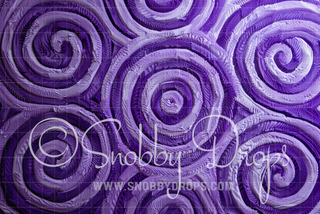 Purple Swirls Carpet Fabric Backdrop-Fabric Photography Backdrop-Snobby Drops Fabric Backdrops for Photography, Exclusive Designs by Tara Mapes Photography, Enchanted Eye Creations by Tara Mapes, photography backgrounds, photography backdrops, fast shipping, US backdrops, cheap photography backdrops