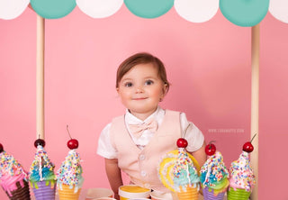Rainbow Sprinkles Ice Cream Prop-Accessories-Snobby Drops Fabric Backdrops for Photography, Exclusive Designs by Tara Mapes Photography, Enchanted Eye Creations by Tara Mapes, photography backgrounds, photography backdrops, fast shipping, US backdrops, cheap photography backdrops