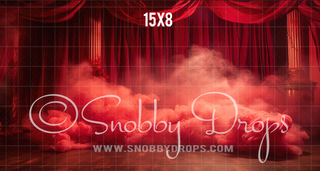 Red Hot Studio Fabric Backdrop-Fabric Photography Backdrop-Snobby Drops Fabric Backdrops for Photography, Exclusive Designs by Tara Mapes Photography, Enchanted Eye Creations by Tara Mapes, photography backgrounds, photography backdrops, fast shipping, US backdrops, cheap photography backdrops