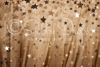 Rising Stars Dance Backdrop-Fabric Photography Backdrop-Snobby Drops Fabric Backdrops for Photography, Exclusive Designs by Tara Mapes Photography, Enchanted Eye Creations by Tara Mapes, photography backgrounds, photography backdrops, fast shipping, US backdrops, cheap photography backdrops