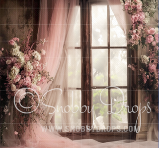 Romantic Draped Fabric 2-Piece Fabric Room Set-Photography Backdrop 2P Room Set-Snobby Drops Fabric Backdrops for Photography, Exclusive Designs by Tara Mapes Photography, Enchanted Eye Creations by Tara Mapes, photography backgrounds, photography backdrops, fast shipping, US backdrops, cheap photography backdrops