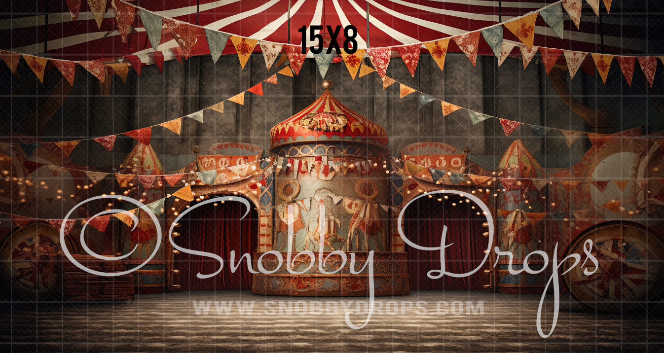 circus tent background Snobby Drops Rustic Abstract Circus Tent Fabric Backdrop Made in the