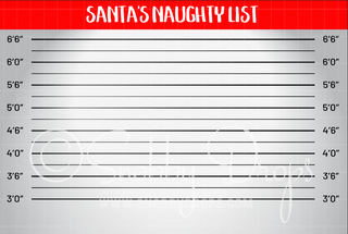 Santa's Naughty List Fabric Backdrop-Fabric Photography Backdrop-Snobby Drops Fabric Backdrops for Photography, Exclusive Designs by Tara Mapes Photography, Enchanted Eye Creations by Tara Mapes, photography backgrounds, photography backdrops, fast shipping, US backdrops, cheap photography backdrops