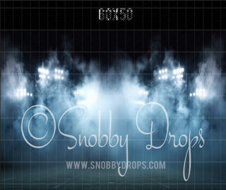 Smoky Stadium Sports Fabric Backdrop-Fabric Photography Backdrop-Snobby Drops Fabric Backdrops for Photography, Exclusive Designs by Tara Mapes Photography, Enchanted Eye Creations by Tara Mapes, photography backgrounds, photography backdrops, fast shipping, US backdrops, cheap photography backdrops