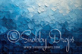 Stormy Sea Blue Texture Fine Art Fabric Backdrop-Fabric Photography Backdrop-Snobby Drops Fabric Backdrops for Photography, Exclusive Designs by Tara Mapes Photography, Enchanted Eye Creations by Tara Mapes, photography backgrounds, photography backdrops, fast shipping, US backdrops, cheap photography backdrops