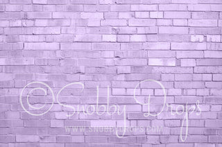 Sugar Plum Brick Fabric Floor-Fabric Floor-Snobby Drops Fabric Backdrops for Photography, Exclusive Designs by Tara Mapes Photography, Enchanted Eye Creations by Tara Mapes, photography backgrounds, photography backdrops, fast shipping, US backdrops, cheap photography backdrops
