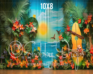 Tropical Margarita Land Backdrop-Fabric Photography Backdrop-Snobby Drops Fabric Backdrops for Photography, Exclusive Designs by Tara Mapes Photography, Enchanted Eye Creations by Tara Mapes, photography backgrounds, photography backdrops, fast shipping, US backdrops, cheap photography backdrops