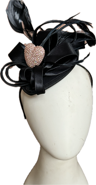 Valentine Fascinator-Accessories-Snobby Drops Fabric Backdrops for Photography, Exclusive Designs by Tara Mapes Photography, Enchanted Eye Creations by Tara Mapes, photography backgrounds, photography backdrops, fast shipping, US backdrops, cheap photography backdrops