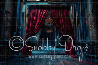 Vampire Gothic Entrance Fabric Backdrop-Fabric Photography Backdrop-Snobby Drops Fabric Backdrops for Photography, Exclusive Designs by Tara Mapes Photography, Enchanted Eye Creations by Tara Mapes, photography backgrounds, photography backdrops, fast shipping, US backdrops, cheap photography backdrops