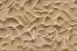 Wavy Sand Fabric Floor-Fabric Floor-Snobby Drops Fabric Backdrops for Photography, Exclusive Designs by Tara Mapes Photography, Enchanted Eye Creations by Tara Mapes, photography backgrounds, photography backdrops, fast shipping, US backdrops, cheap photography backdrops