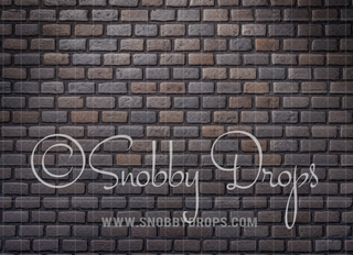 Winter Town Cobblestone Fabric or Rubber Backed Floor-Floor-Snobby Drops Fabric Backdrops for Photography, Exclusive Designs by Tara Mapes Photography, Enchanted Eye Creations by Tara Mapes, photography backgrounds, photography backdrops, fast shipping, US backdrops, cheap photography backdrops