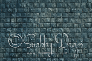 Wizard Owlery Cobblestone Texture Fabric or Rubber Backed Floor-Floor-Snobby Drops Fabric Backdrops for Photography, Exclusive Designs by Tara Mapes Photography, Enchanted Eye Creations by Tara Mapes, photography backgrounds, photography backdrops, fast shipping, US backdrops, cheap photography backdrops