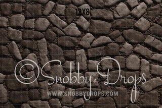 Wizard Shop Warm Cobblestone Floor-Floor-Snobby Drops Fabric Backdrops for Photography, Exclusive Designs by Tara Mapes Photography, Enchanted Eye Creations by Tara Mapes, photography backgrounds, photography backdrops, fast shipping, US backdrops, cheap photography backdrops