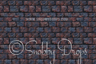Wizard Wand Shop Cobblestone Fabric Floor-Fabric Floor-Snobby Drops Fabric Backdrops for Photography, Exclusive Designs by Tara Mapes Photography, Enchanted Eye Creations by Tara Mapes, photography backgrounds, photography backdrops, fast shipping, US backdrops, cheap photography backdrops